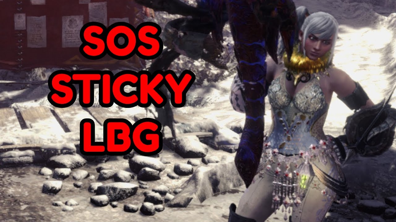 Blasting Through Sos With Sticky In Monster Hunter Iceborne