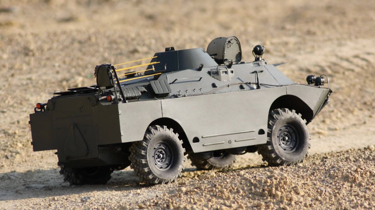 BRDM-2 RC 1:10 FULL METAL BUILD (Part 3 of 3)