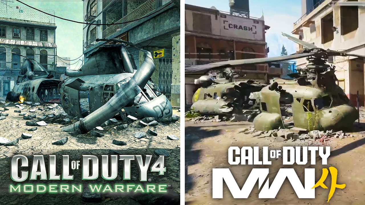 ГЕЙМПЛЕЙ ВСЕХ РЕМЕЙКОВ КАРТ Modern Warfare 4! (Классические и НОВЫЕ обновленные карты)