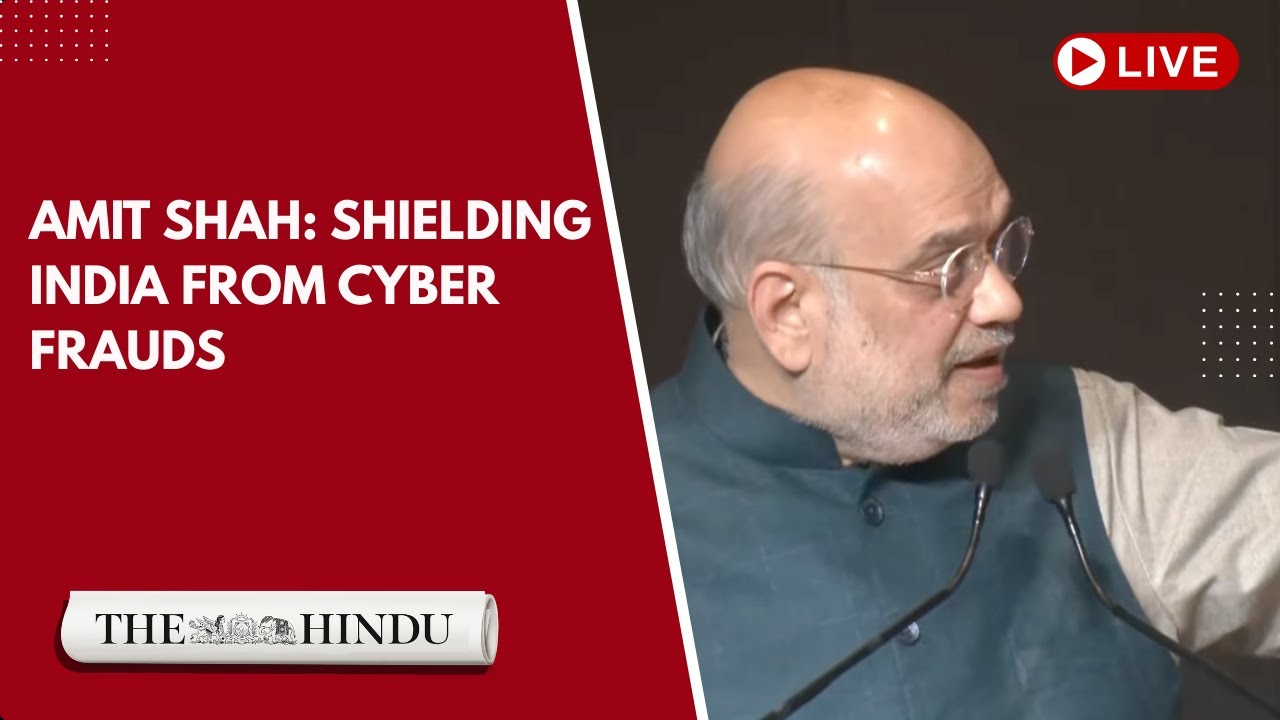 Amit Shah addresses national conference on cyber-enabled frauds in New Delhi