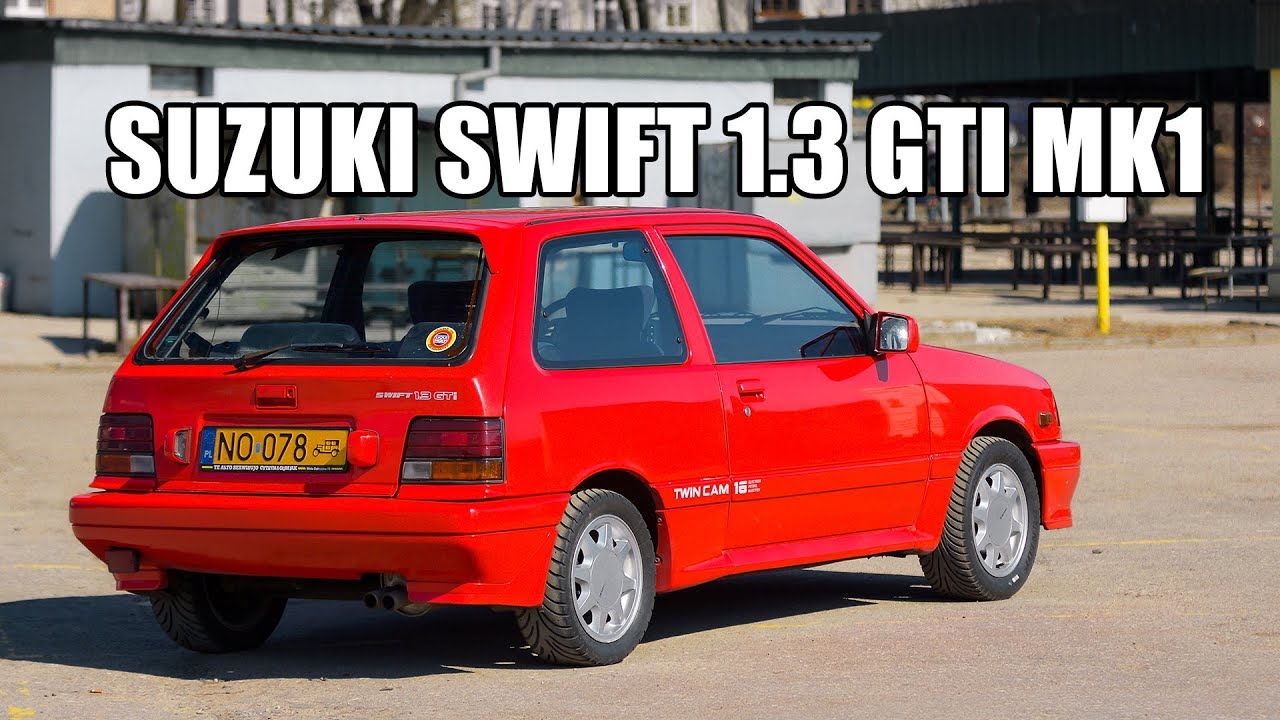 Suzuki Swift GTI MK1 - A 1986 classic rally car
