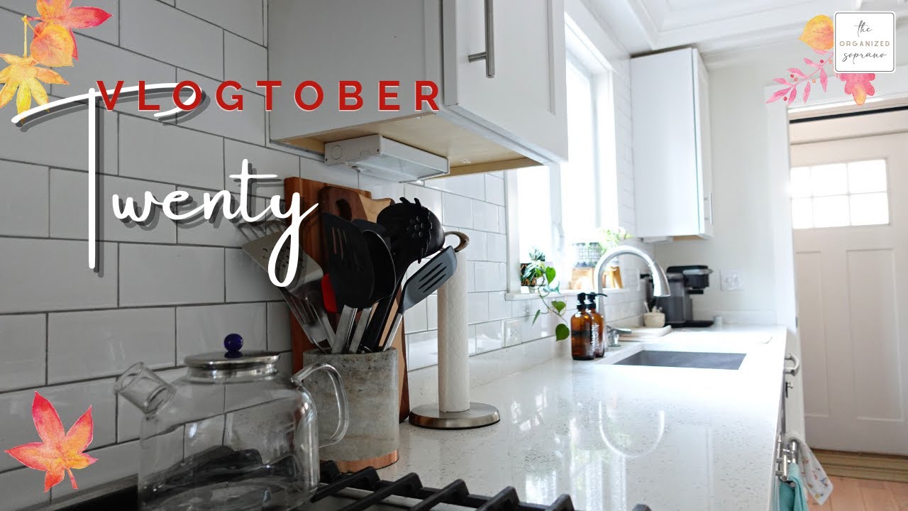 My (Kinda) Organized Kitchen Tour! | Vlogtober #20