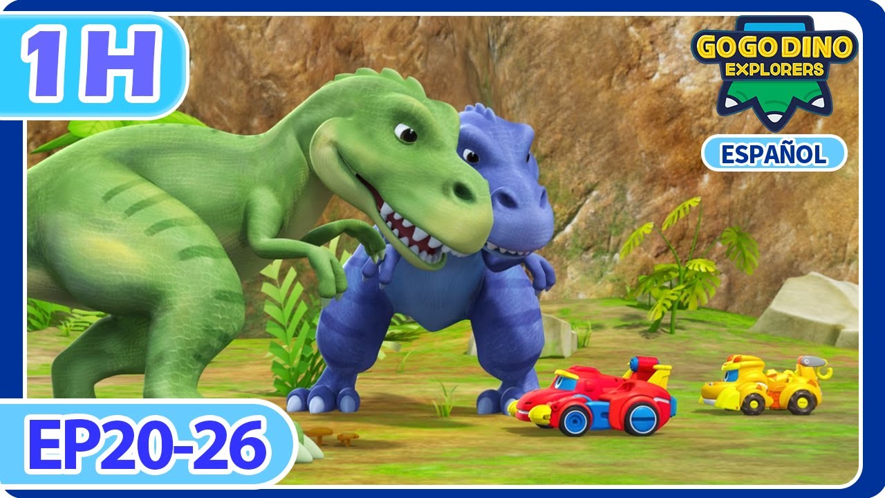 [GOGODINO EXPLORERS] EP20-26 Compilación | 1 hora |Dibujos Animados |Dinosaurios para niños |Español