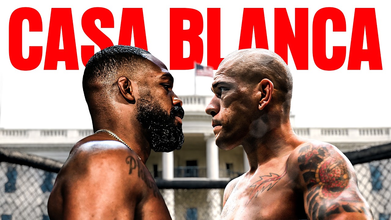 ¡BOMBAZO! JON JONES VS ALEX PEREIRA para la CASA BLANCA