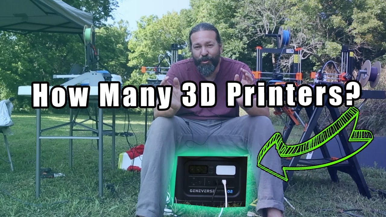 How many machines can you run from a battery backup?