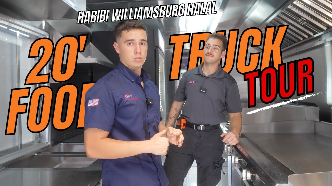 Habibi Williamsburg Halal Food Truck Walkthrough | 20' Custom-Built by United Food Truck
