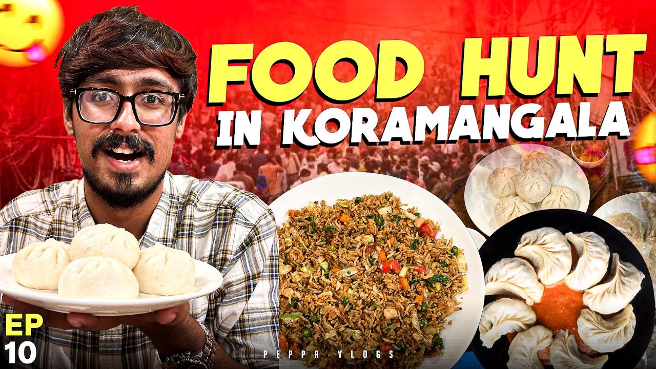MIDNIGHT Food Tour in Koramangala 🤯🔥 | Peppa Vlogs