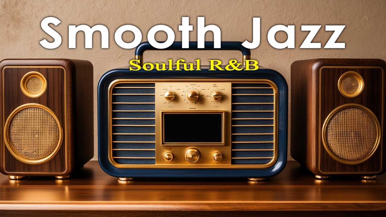 Smooth Jazz Music - Soulful R&B Chill Mix for Work, Study & Relaxation Instrumental Music.