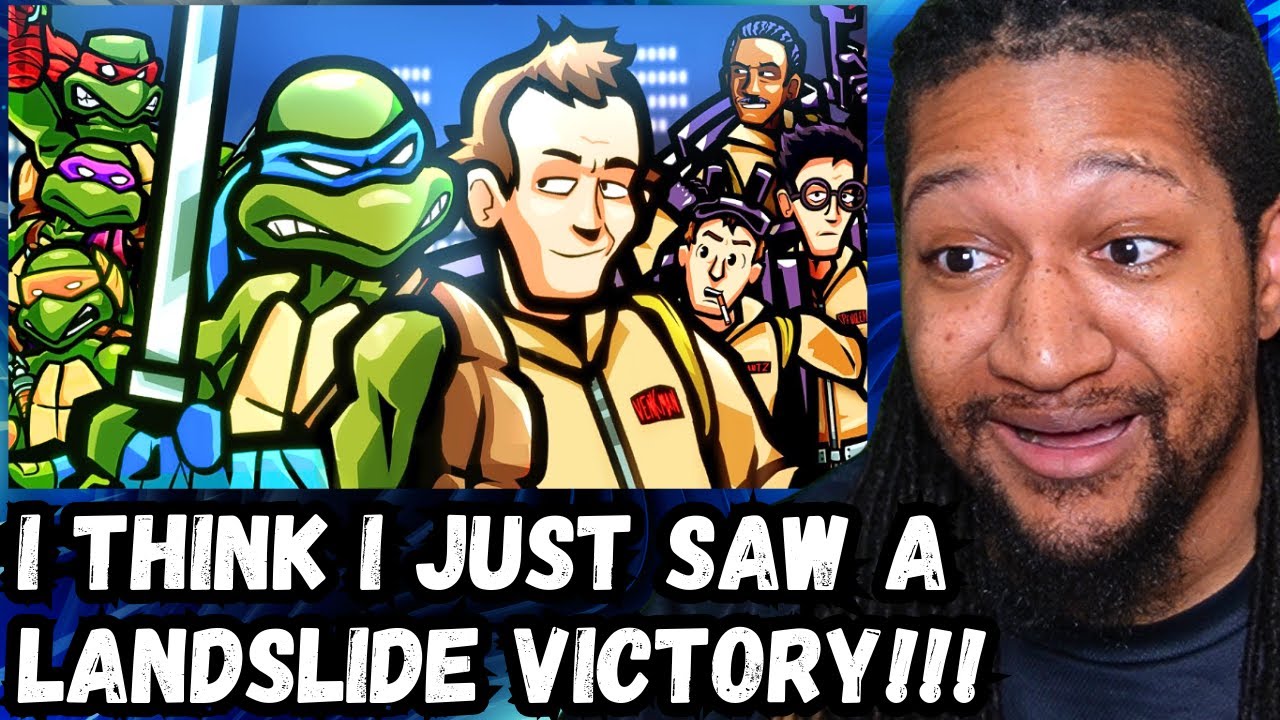Freshy Kanal - TMNT vs Ghostbusters (Rap Battle) | Reaction!