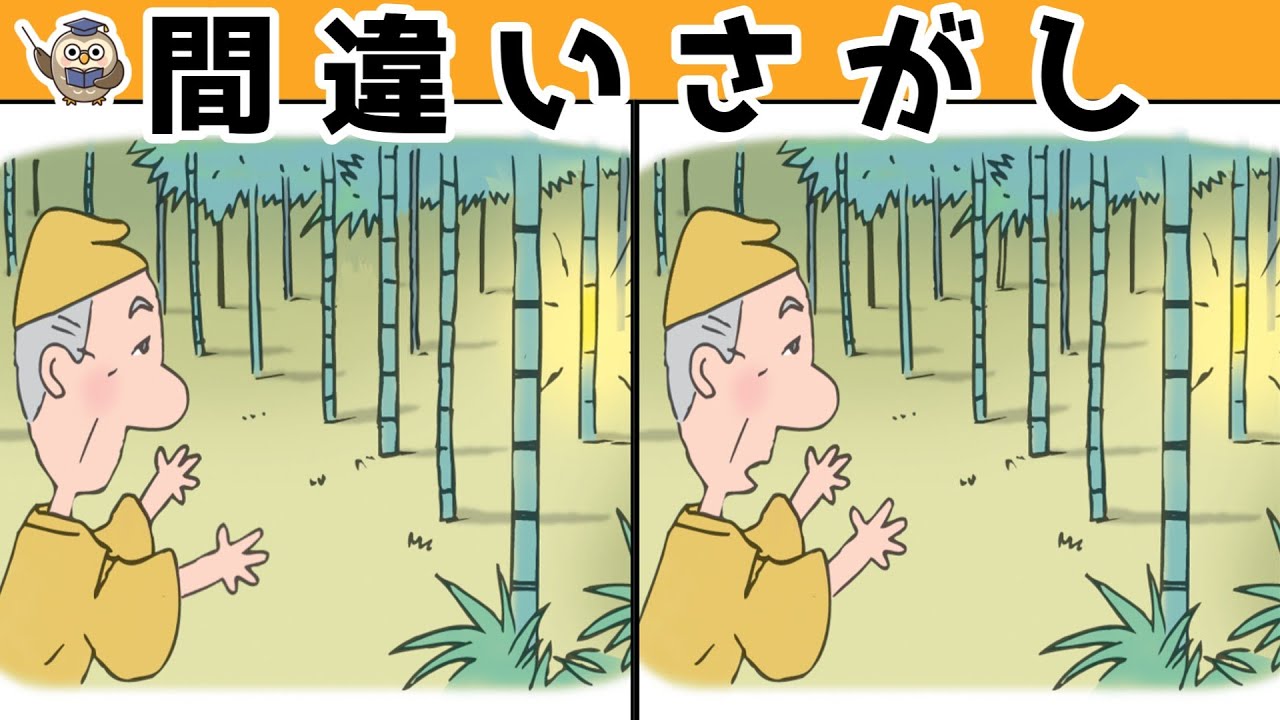 【間違い探し】集中力向上・老化防止を簡単気軽に！まちがい探しで脳の活性化！【イラスト編】