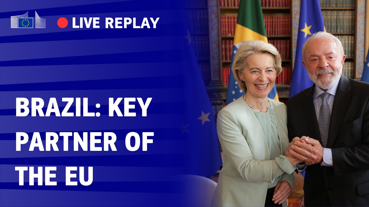 Brazil as a key partner of the EU: President von der Leyen in Rio de Janeiro