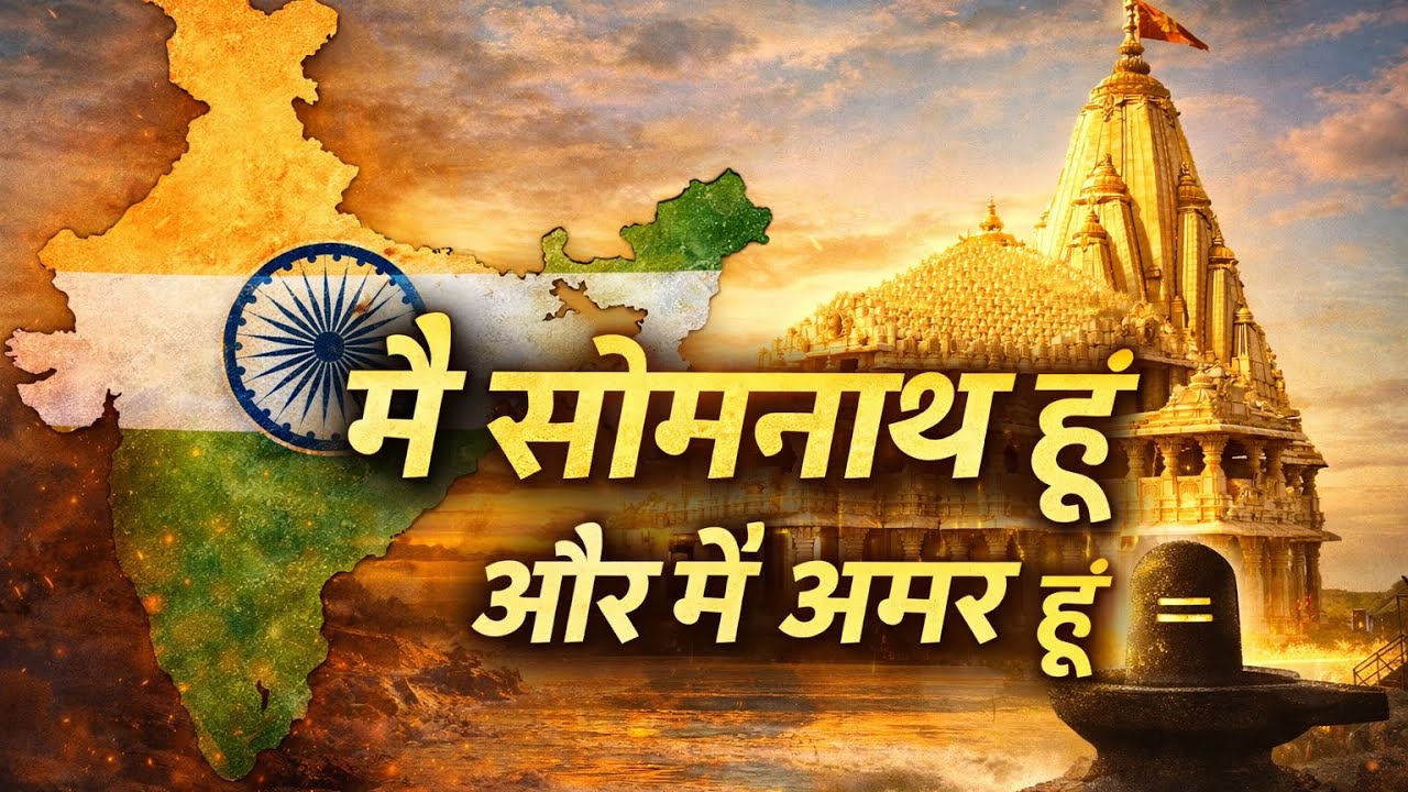 Somnath Temple History | बार-बार टूटा, फिर भी अमर रहा। सोमनाथ: बर्बरता पर आस्था की विजय की गाथा है।