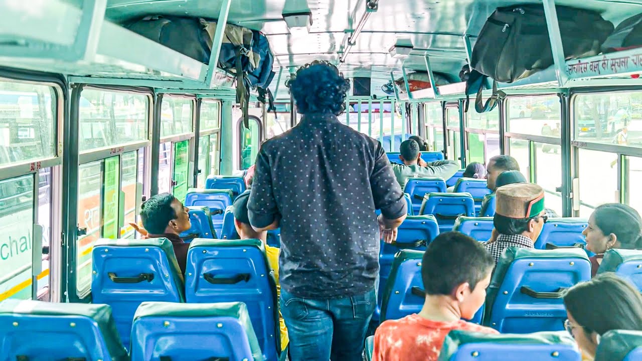 Chandigarh to Manali H.R.T.C 🚍#malayalam #vgrider