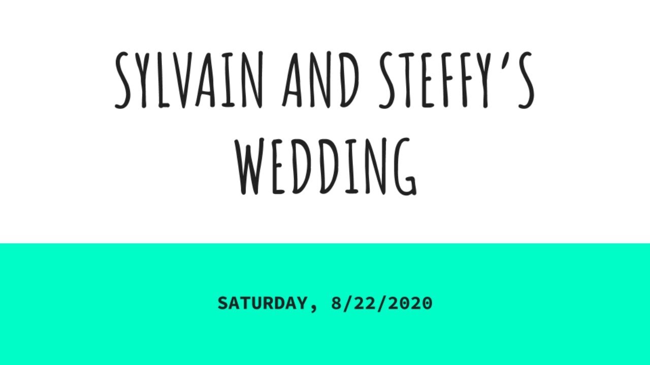 Sylvain Kayumbi and Steffy Kabamba's Wedding