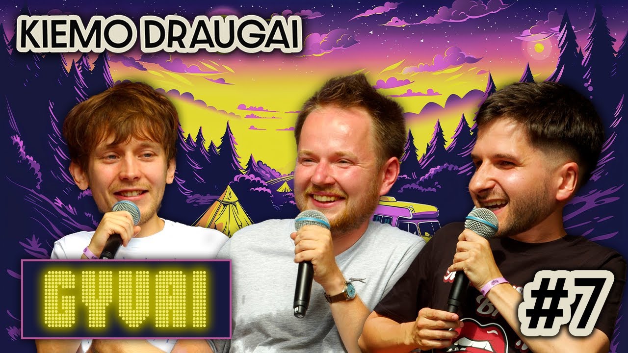 KIEMO DRAUGAI #7 Gyvai i&scaron; ComedyFest'24