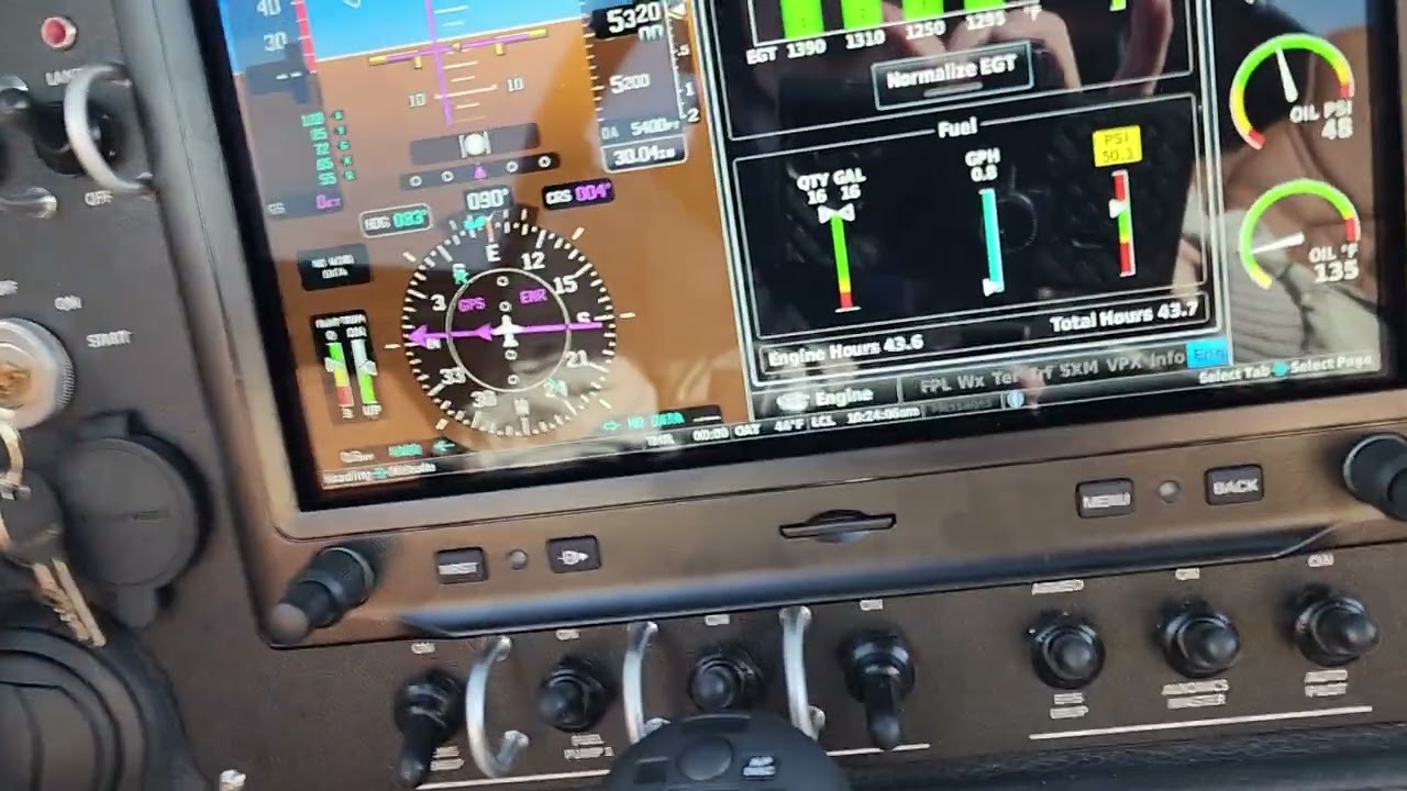 Sling TSi Rotax 916 Oil Pressure