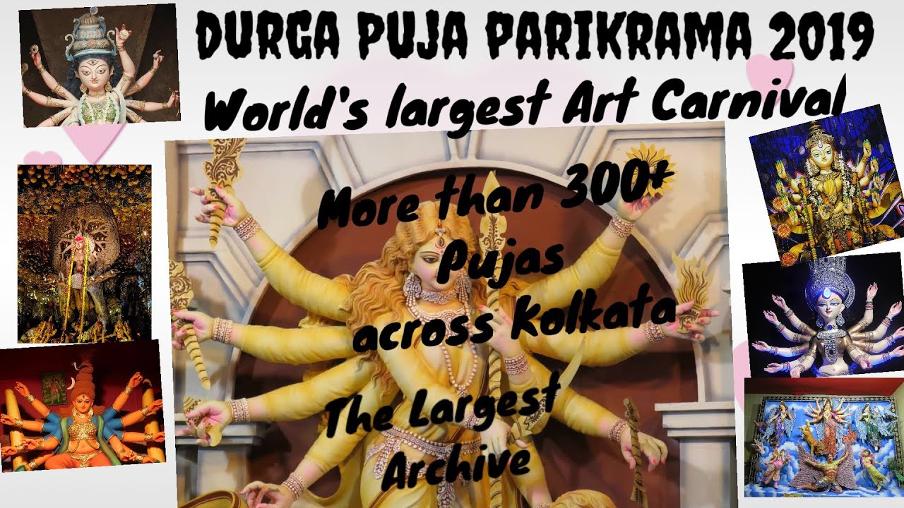 Kolkata Durga Puja 2019 part 2 | Pandal Hopping | Top Durga Puja Pandals Kolkata | Puja Parikrama