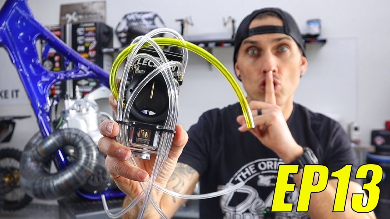 TOP SECRET YZ500 CARB REVEALED 🔥 All New 39mm Lectron BIG AIR | Big Bore Two Stroke Dirt Bike Build