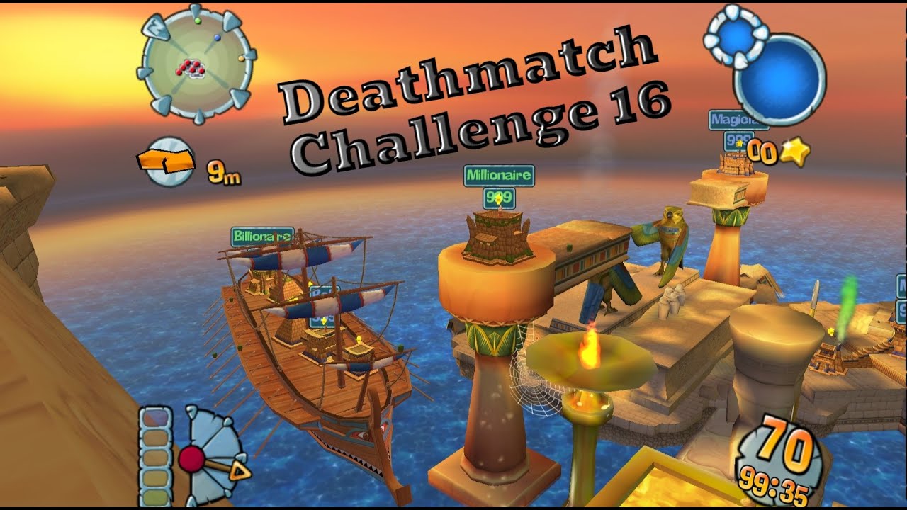Worms Forts: Under Siege - Deathmatch Challenge 16