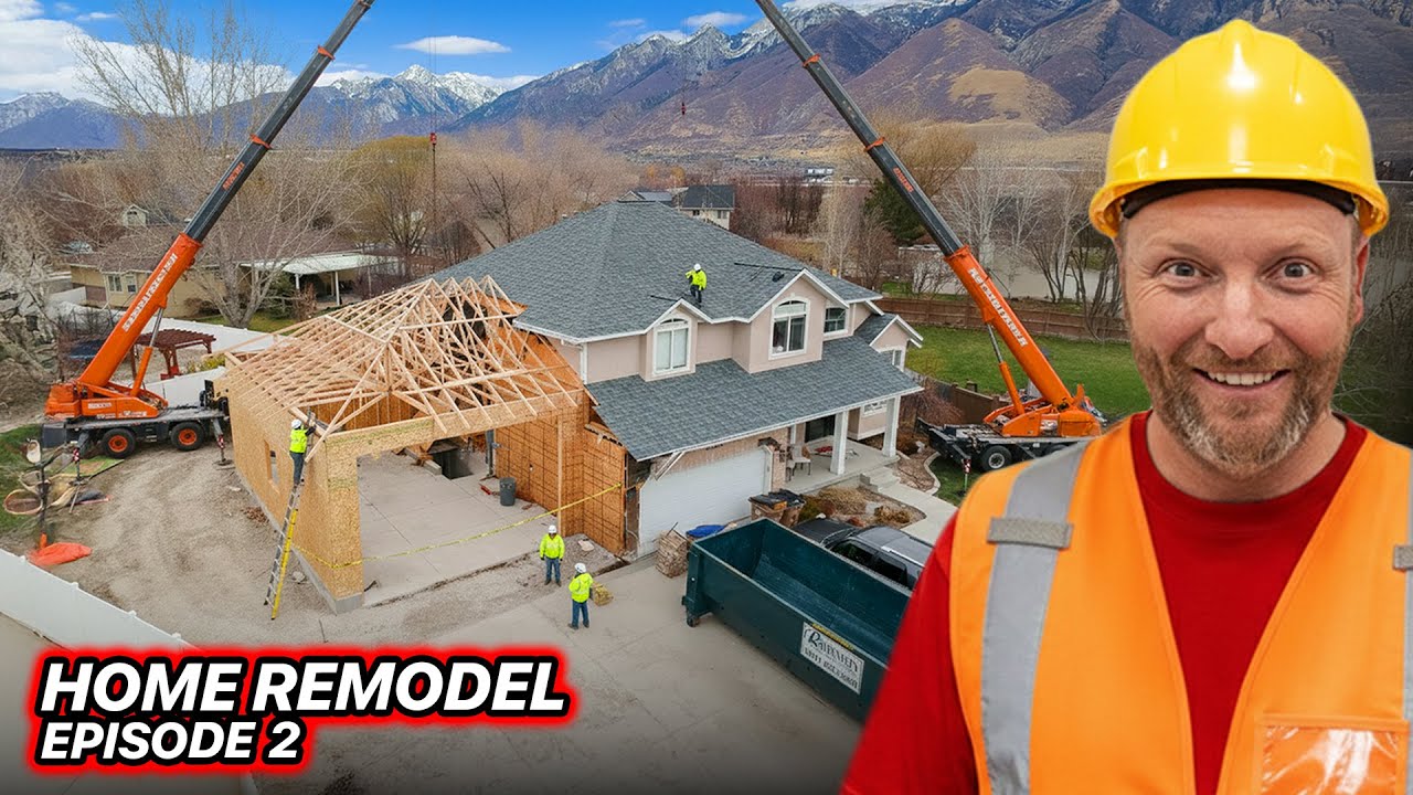 Building Their Dream Home Ep. 2: Major Progress and Major Destruction!