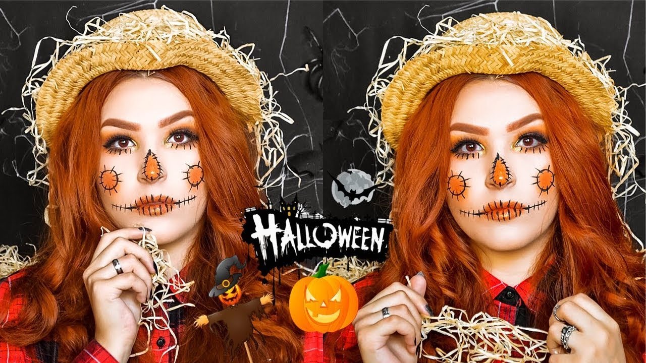 MAQUIAGEM ESPANTALHO | HALLOWEEN