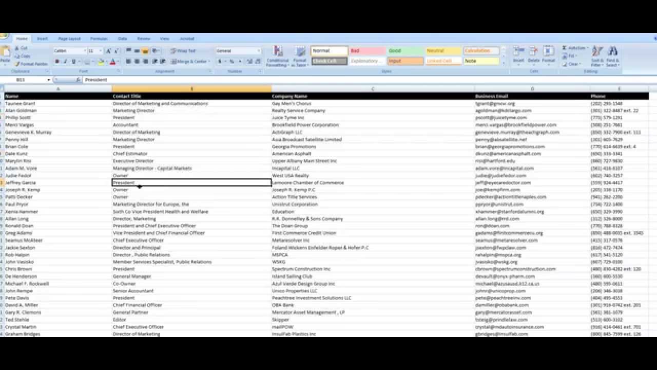 2016 USA Email Database - B2B Email Lists of Companies in United States