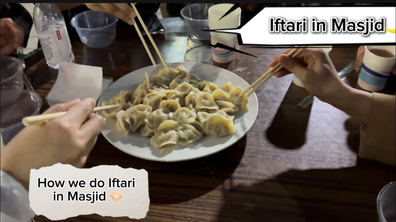 How we do Iftari in Chinese Mosque 🕌🇨🇳