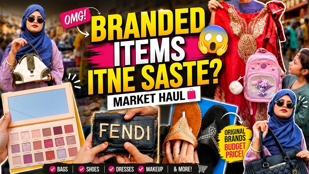 SANTACRUZ Thursday Market: Branded Items So Cheap? 😱 It's So Loot! | KahkashaLifestyle