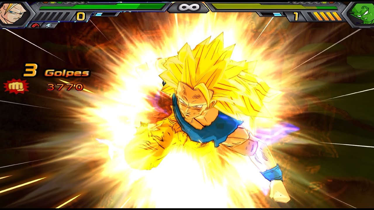 Goku Súper Saiyajin 3 vs Entrenamiento de Piccoro