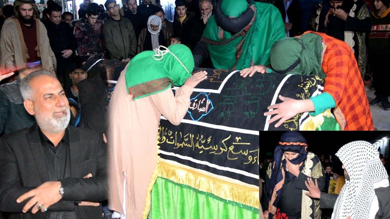 تشيع نعش الزهراء عليها السلام بغداد النهروان