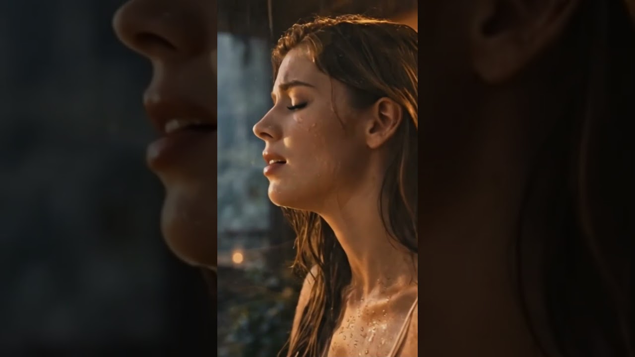 Stormy Night at the Lighthouse: Healing Acoustic Guitar & Heavy Rain | NeuroSync Ambience Reset