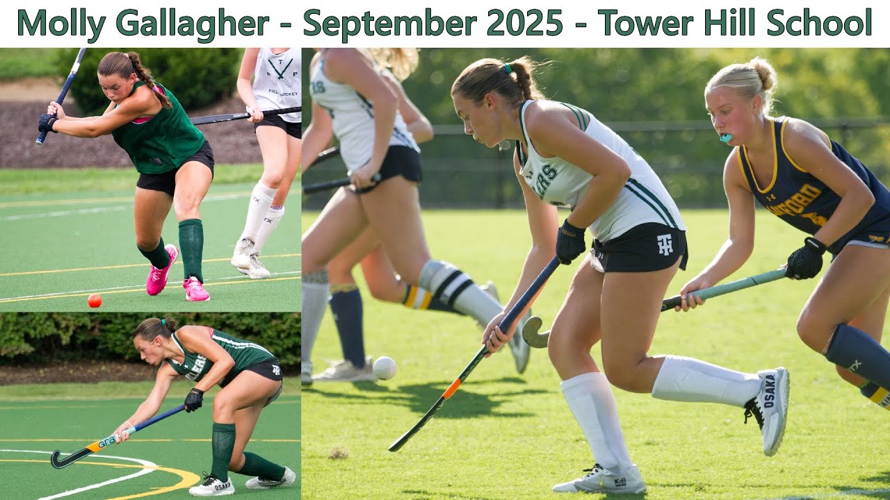 Molly Gallagher - September 2025 - High School Field Hockey Highlights - Tower Hill School