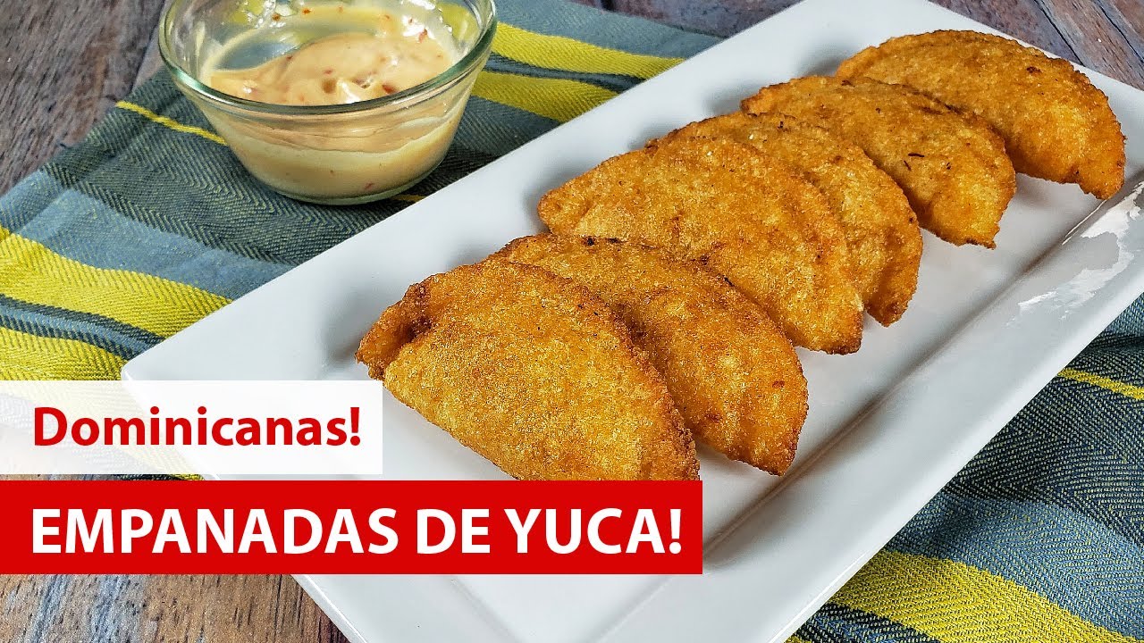 Como hacer CATIBIAS DE YUCA (CATIVIAS Empanadas de YUCA)  🍠🥟 | Cocina Dominicana 🇩🇴