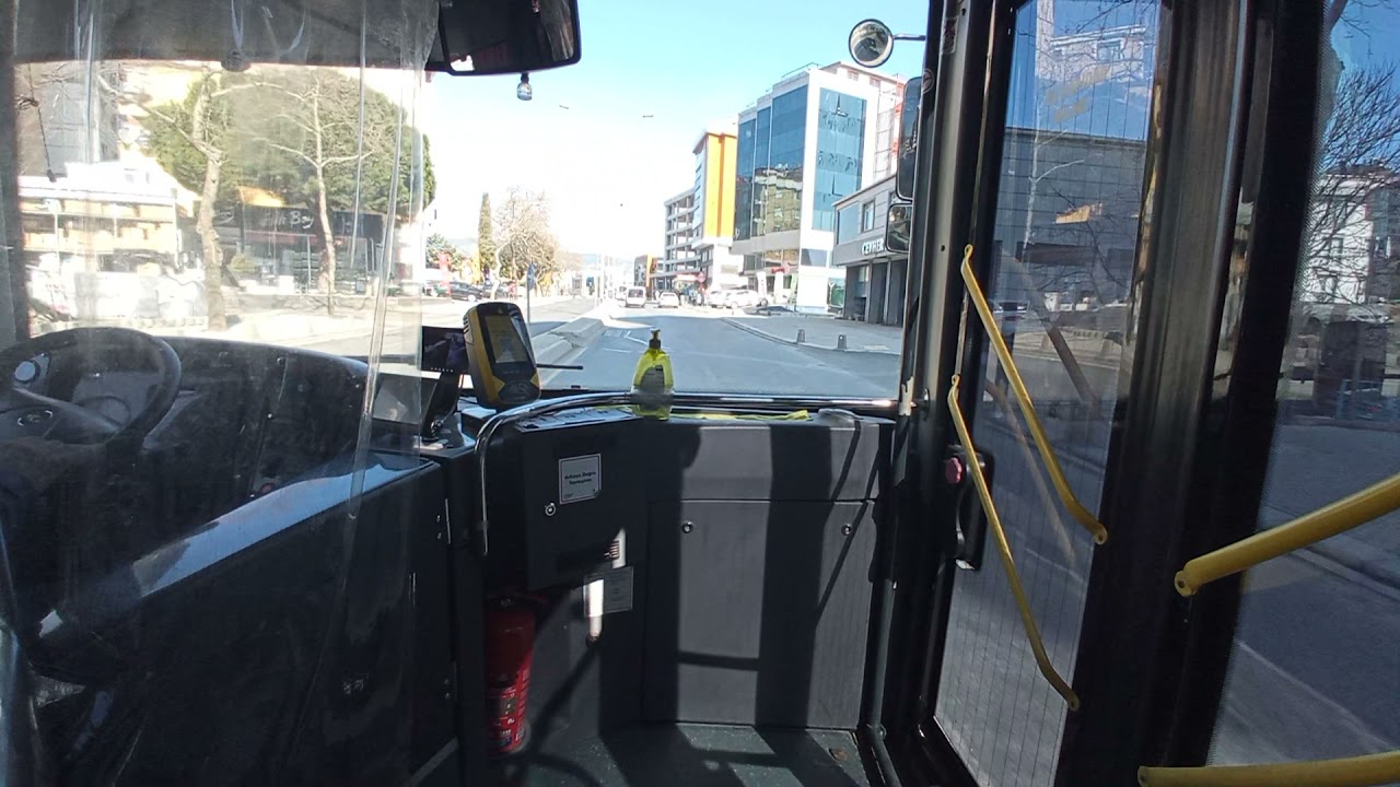 İstanbul,132S ile Kartal Hükümet Konağı-Kartal Köprüsü Arası Otobüs Yolculuğu. Araç Kapı No: C-1838