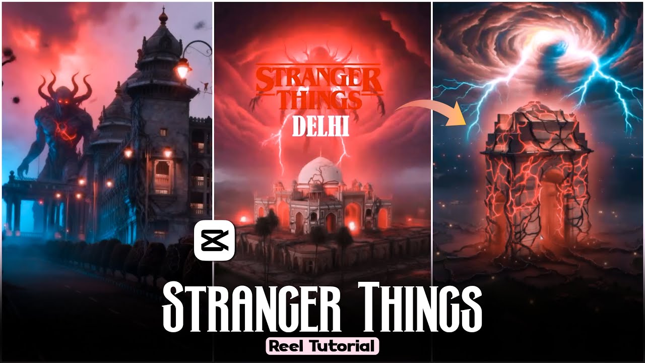 Make STRANGER THINGS Style Reel on Mobile | Viral Edit Tutorial | Rahul Royzzz