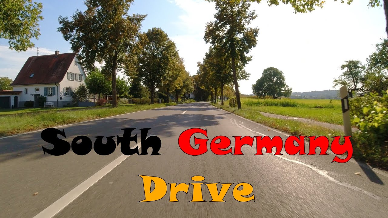 Drive in South Germany | Near Bodensee | October