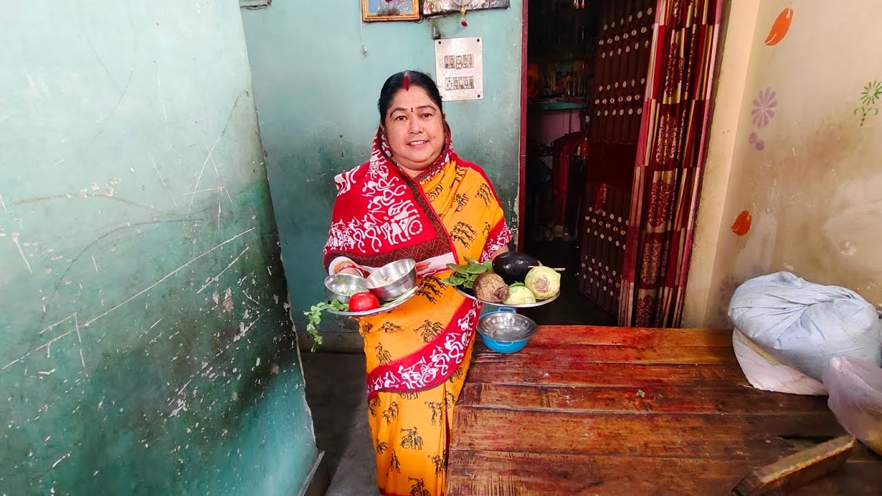 ওয়াজ ডাল বেগুন ভাজা সি মূলকপি বিট বাজার #cooking #video #viral #recipe 