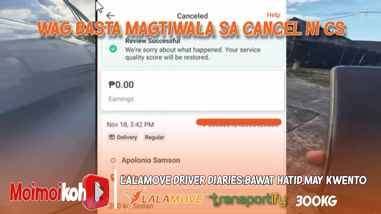 LALAMOVE300KGEPI31 | |WAG AGAD MAGTIWALA SA CANCEL NG CS DAHIL DITO BABAGSAK RATINGS MO