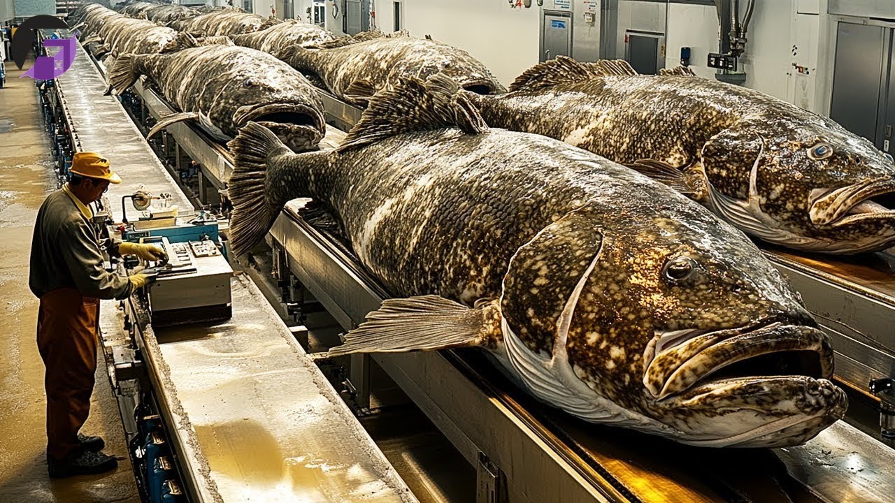 Giant Grouper Farming EXPLAINED: How Millions of Grouper Fish Become Dinner