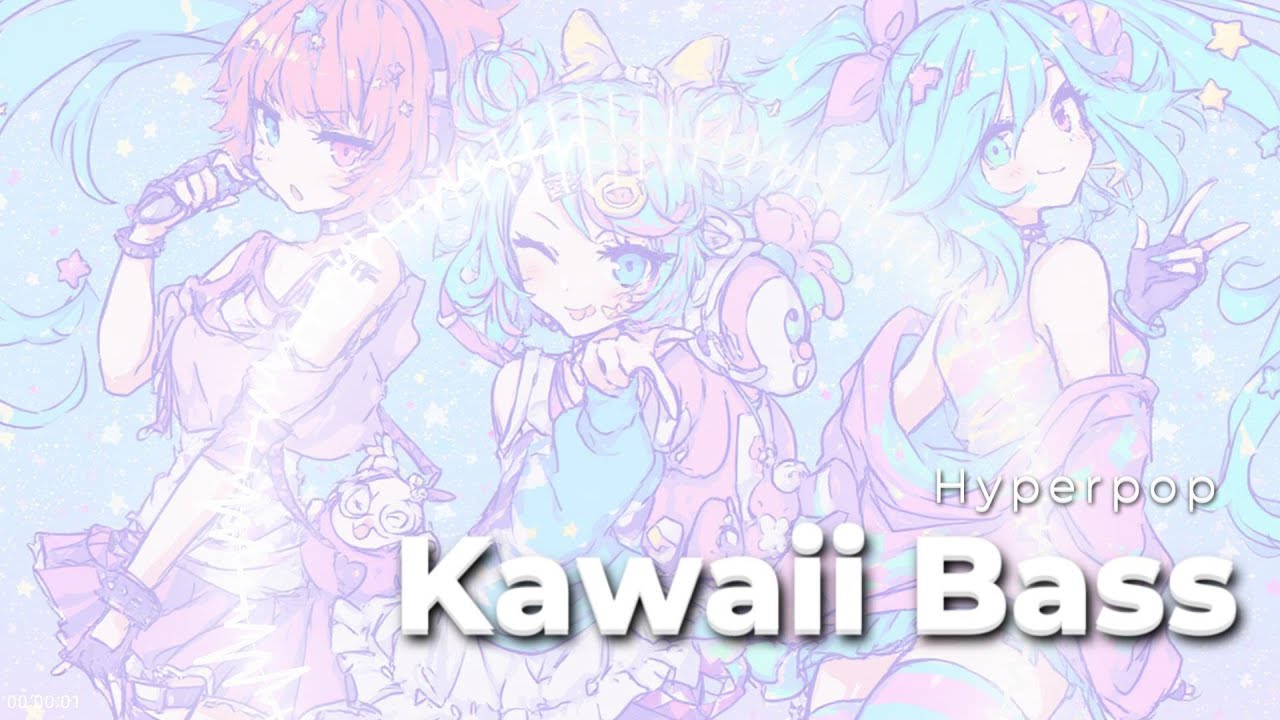 [ 𝐏𝐥𝐚𝐲𝐥𝐢𝐬𝐭 ]🎵Kawaii Bass Journey in Soft Light🎵 /Kawaii Bass, Hyperpop🎵#ai