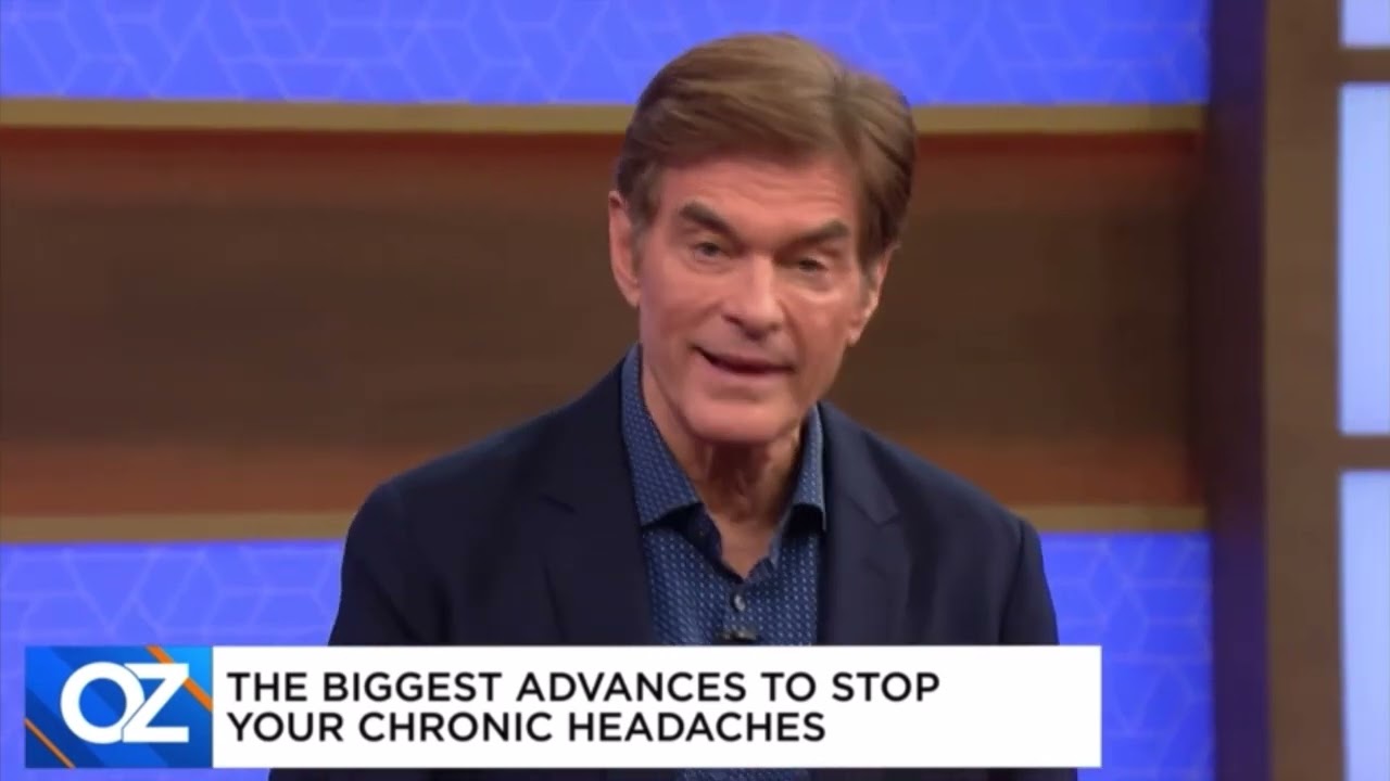 Dr Oz talks about CEFALY migraine device for migraine treatment and prevention