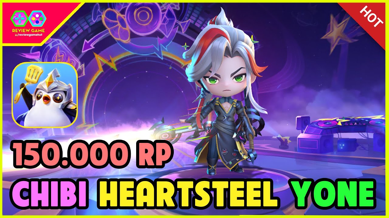 Golden Spatula - Xả 153.000 RP Free Gacha Chibi Heartsteel Yone Ép Full Hiệu Ứng Quá Đẹp Quá Mê Phê