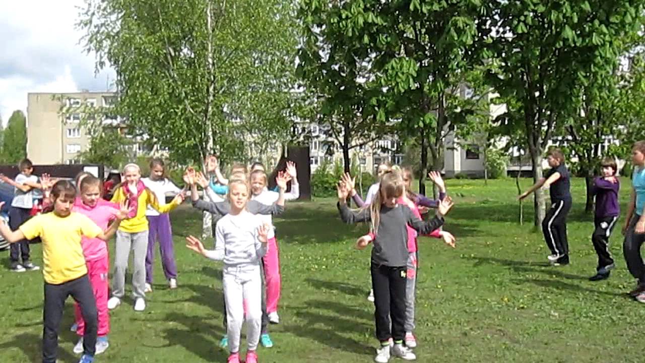 3b klasės mankšta ,,Labas rytas