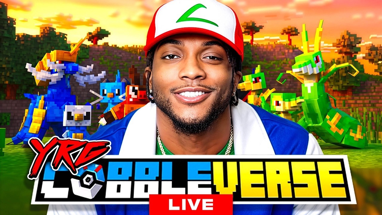 YRG COBBLEVERSE DAY 2!! (100 STREAMERS ON ONE SERVER!!!)
