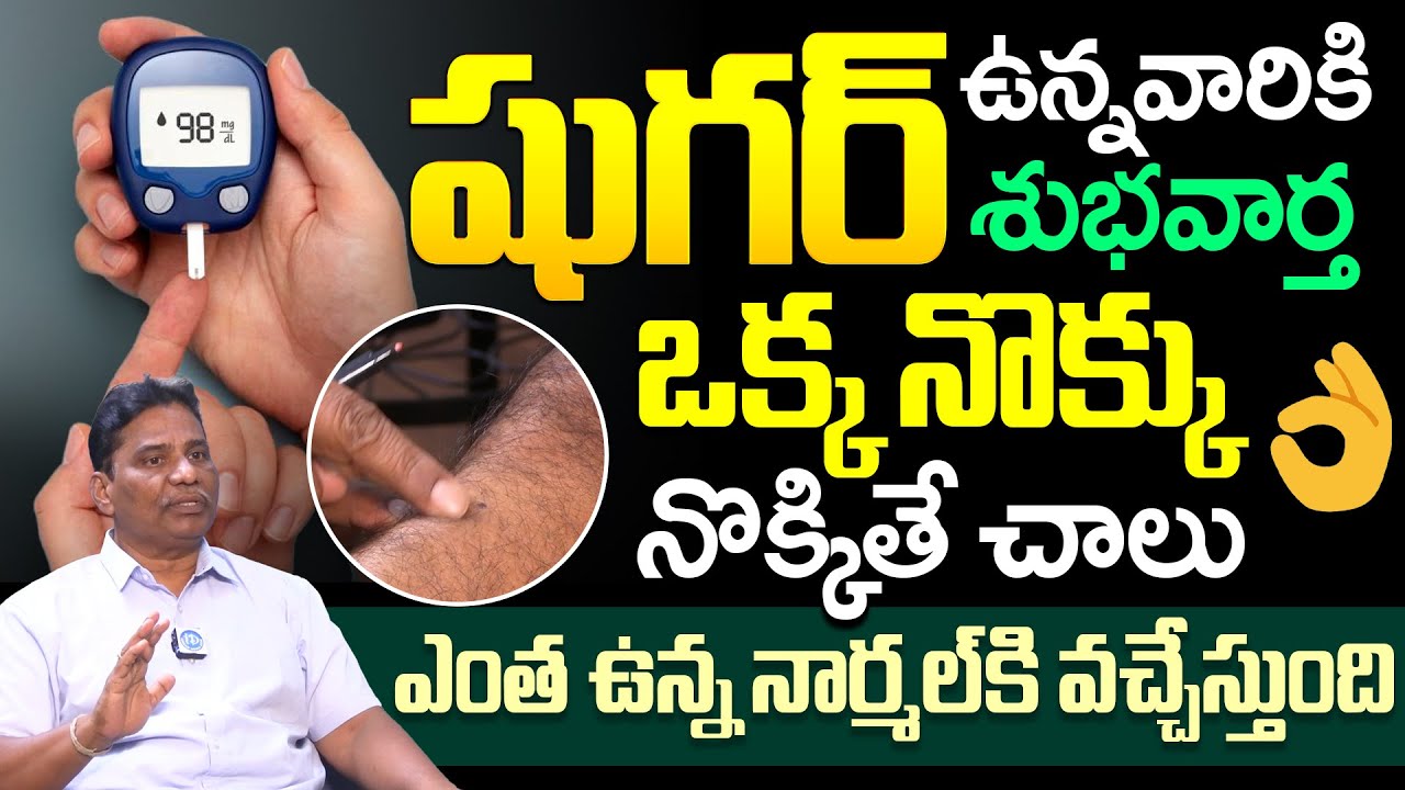 Dr.Janardhana Chari About Sugar Control Tips in Telugu | Sugar Parar   iDream Health Talks