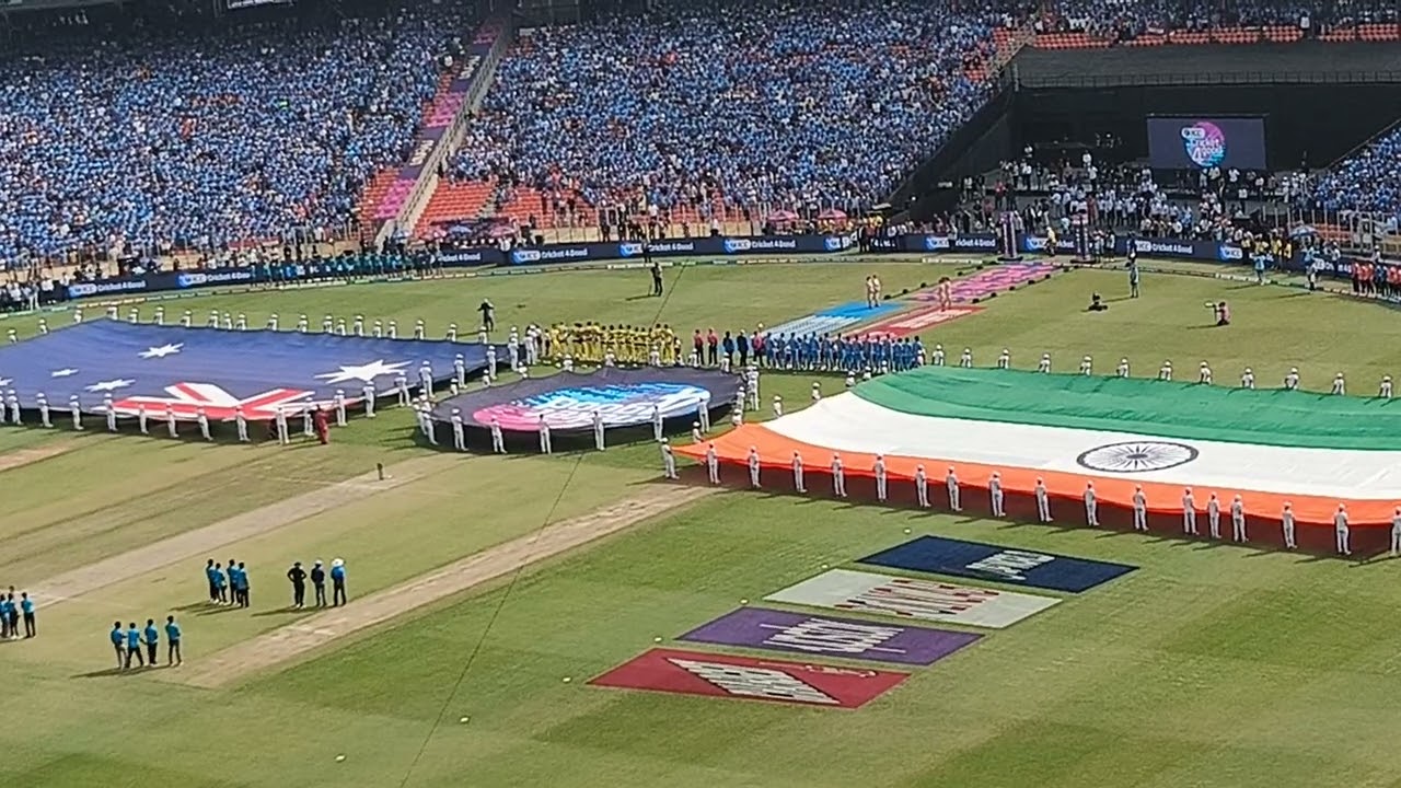 Cricket World Cup 2023 Final: Live Anthems - India vs Australia 🏏