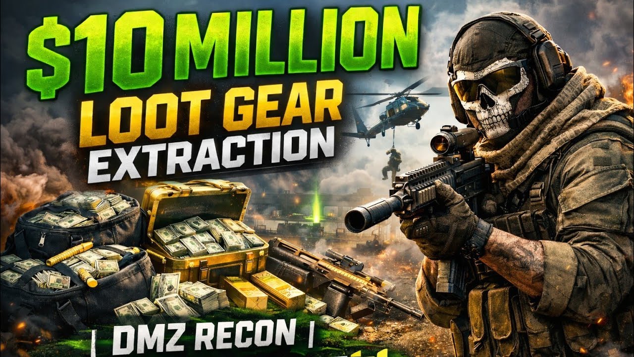 $10 Million Loot Gear EXTRACTION | DMZ RECON | CALL OF DUTY MOBILE