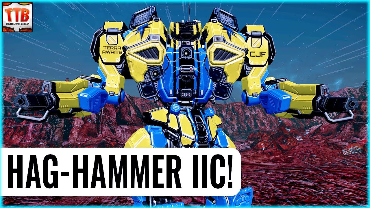 Testujemy moc dalekiego zasięgu HAGHAMMERA! - Warhammer IIC - German Mechgineering #1396 MWO