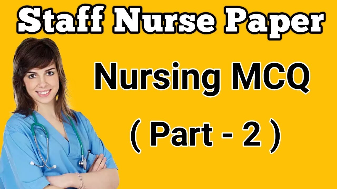 Aiims Delhi Staff Nurse Mock Test || Paper Part - 2nd