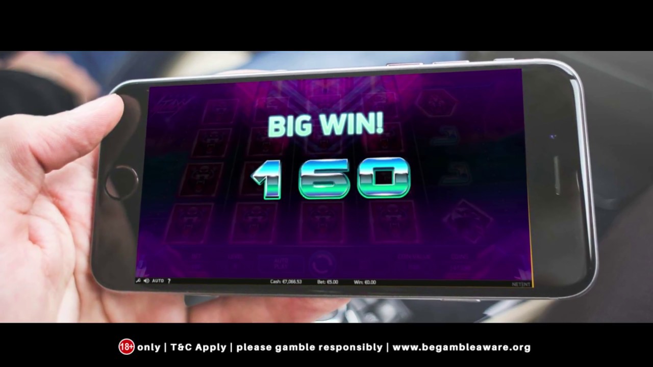 Top Mobile Slots Game Neon Staxx at Jackpot Fruity Casino
